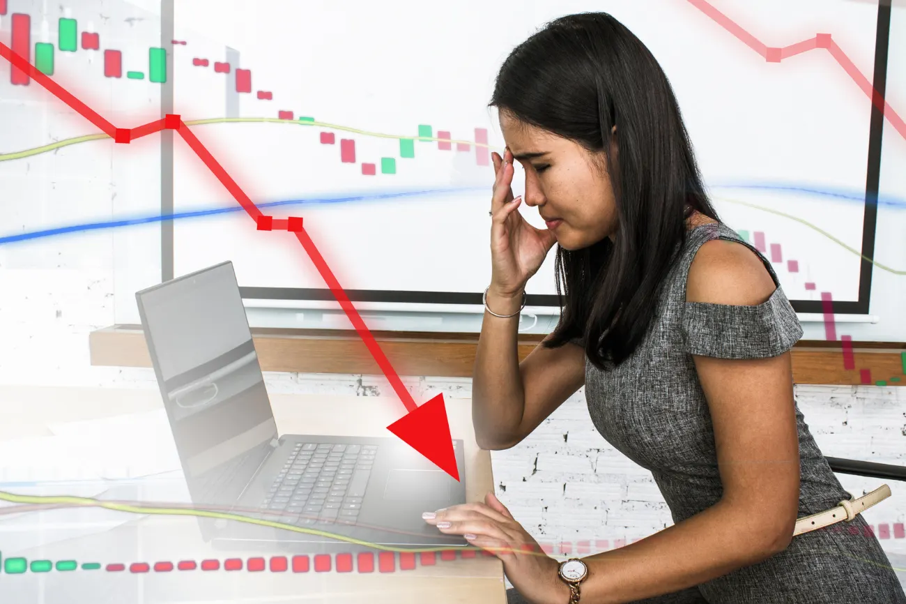 Advisor reviewing a diversified investment portfolio and risk measures with a retired couple