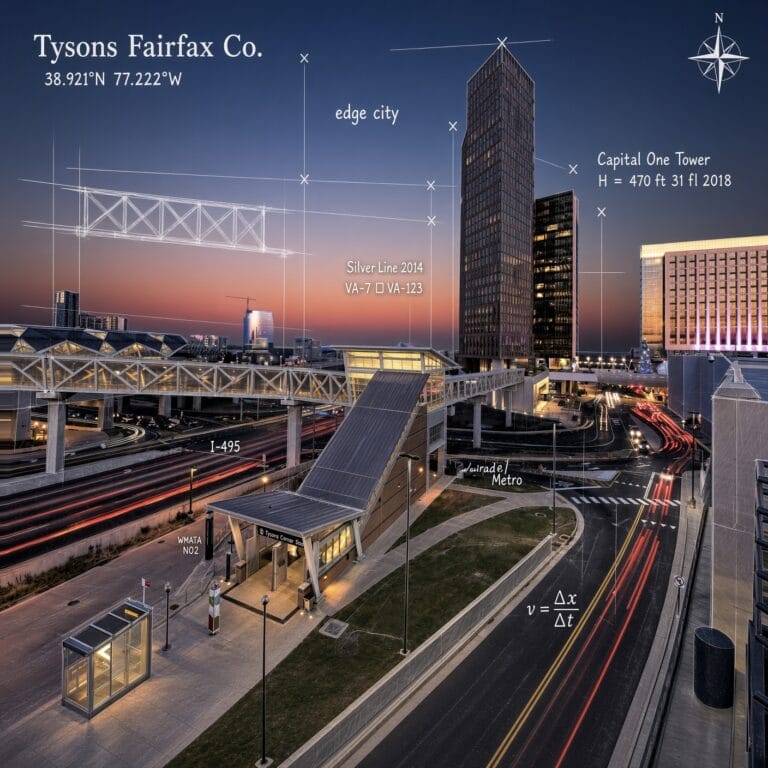 Tysons Corner, Fairfax County — Sovereign Wealth Management headquarters area
